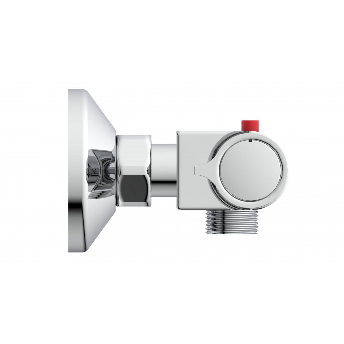 52445 VICO Thermostatische douchekraan, chroom vue 3