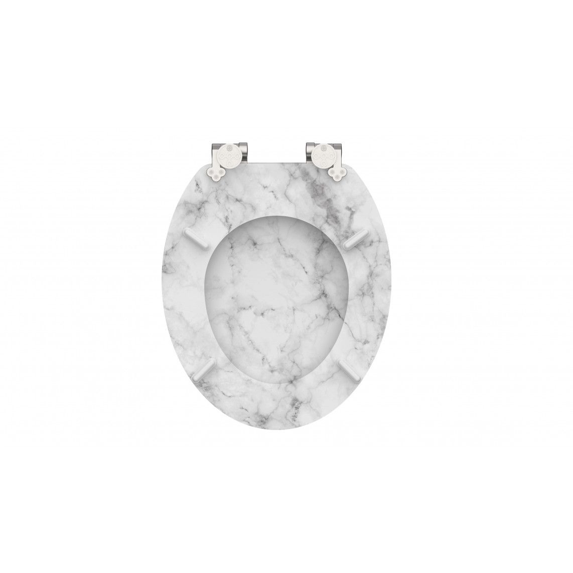80194 MDF Toilet seat MARMOR STONE, with soft close vue 6