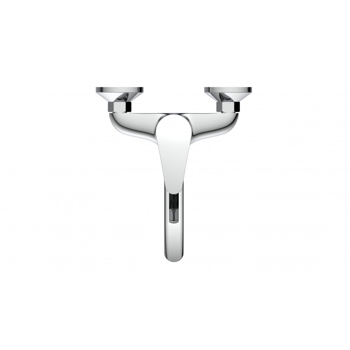 36760 ORAZI Sink mixer, chrome, for wall fixing vue 5