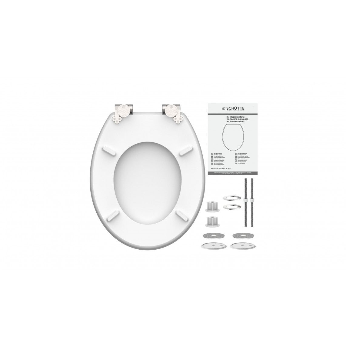 80545 MDF HG Toilet seat DIAMOND, with soft close vue 7