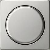 Cache avec bouton pour variateur et potentiomètre électronique Acier inoxydable