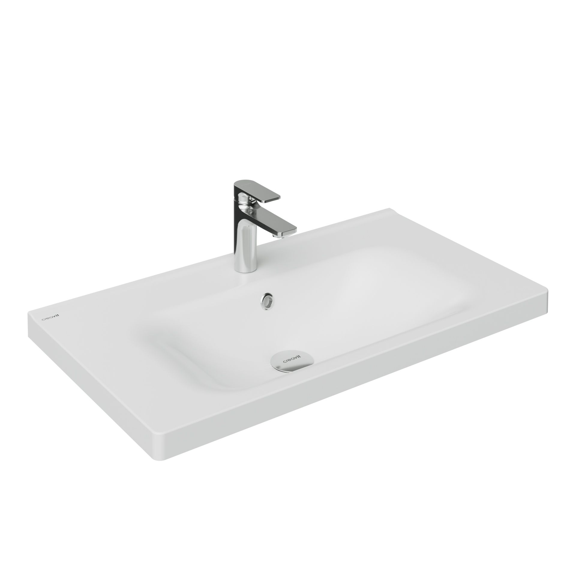 CREAVIT EKSEN LAVABO 80 CM vue 2