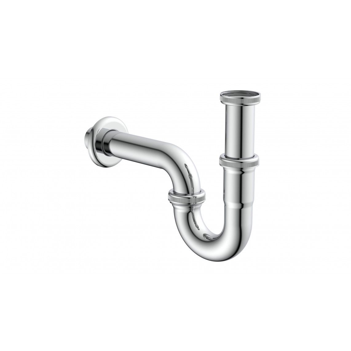 98801110 buissifon, chroom, 1 1/4" x 32 mm vue 2