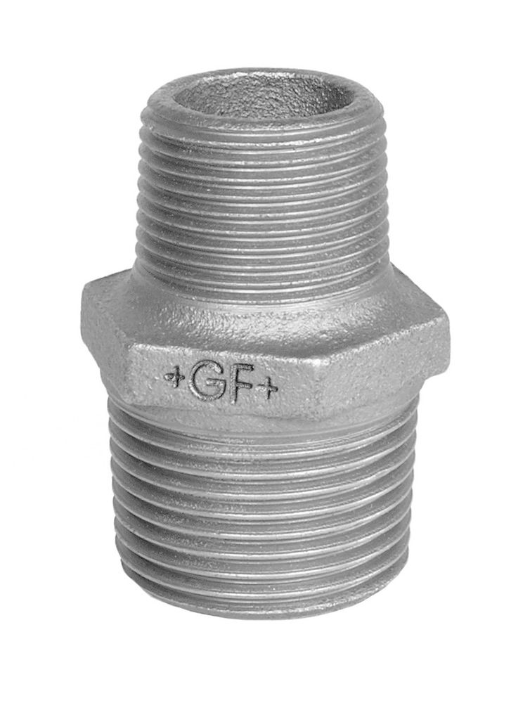 Georg Fischer Noir NR.245 Nipple Réduit MM 5/4” X 6/4