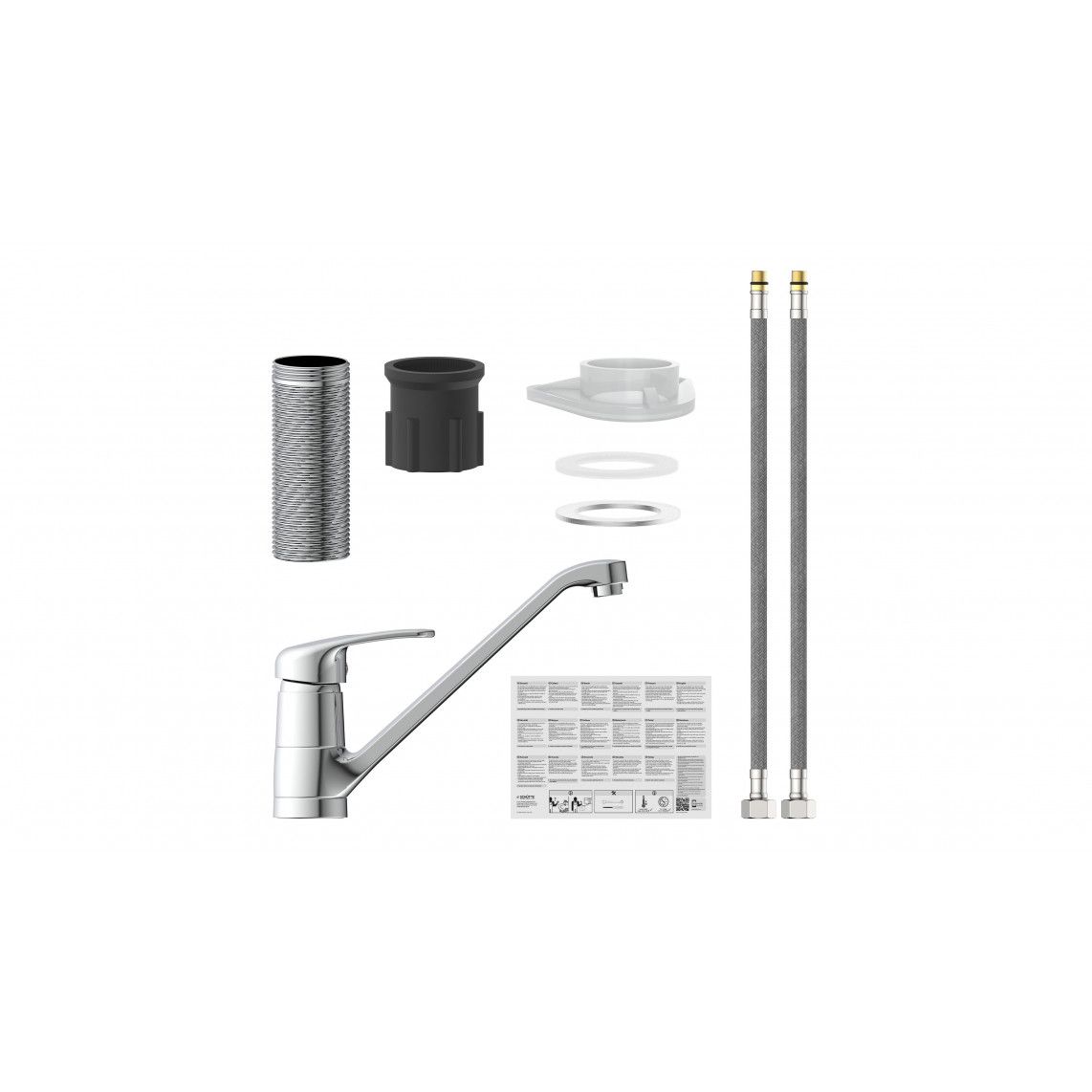 77250 GRANDE Sink mixer, chrome vue 5