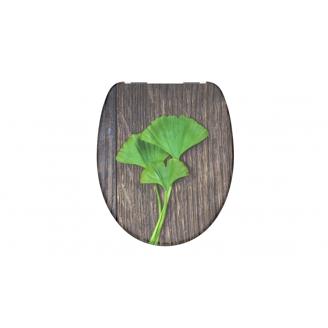82154 Duroplast WC-zitting GINGKOundWOOD, met valrem vue 2