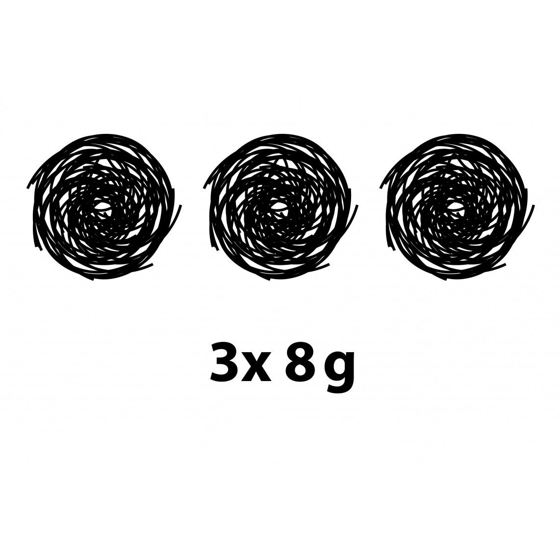 986903055 Abrazo staalwol, 3 x 8 g vue 2