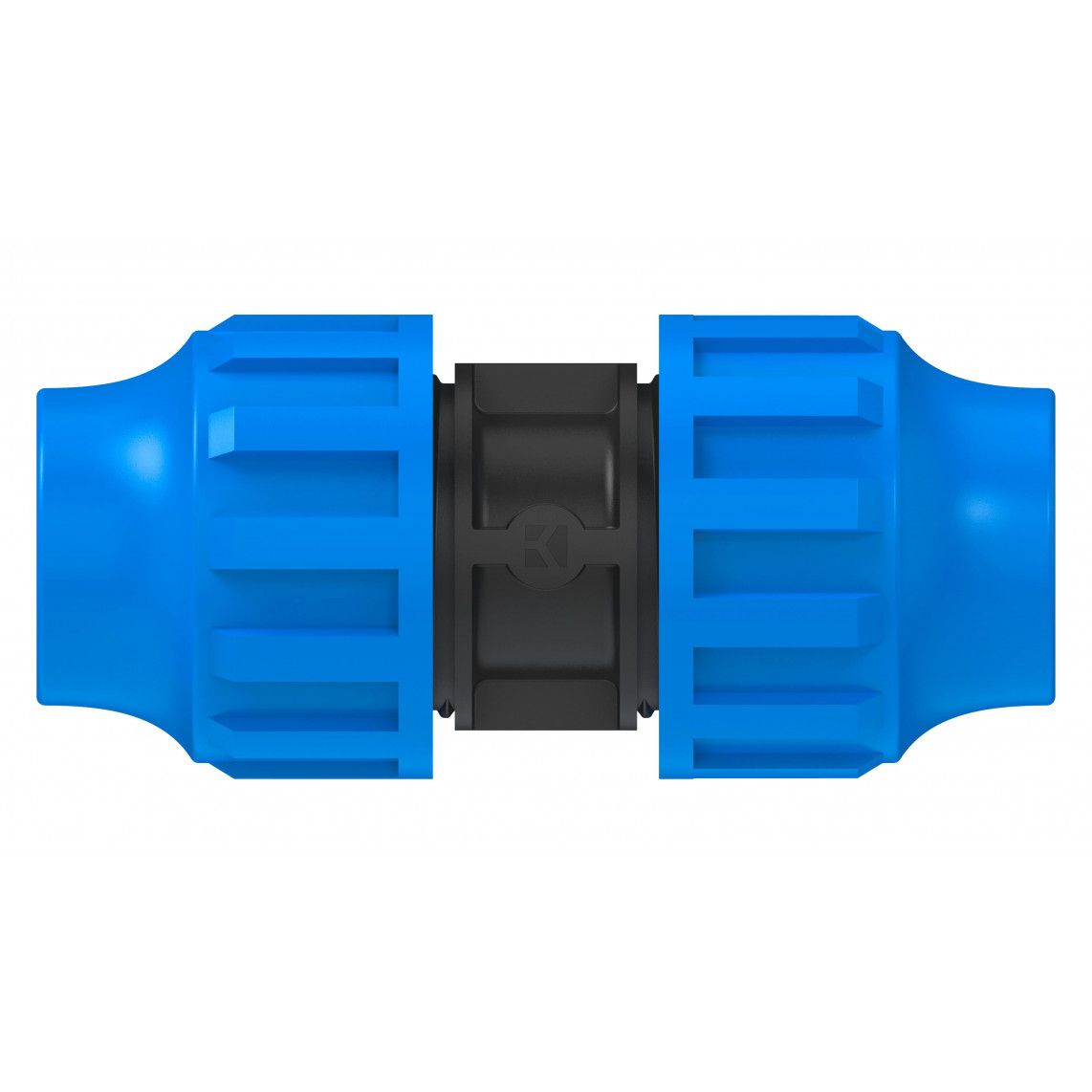 984841317 Connection piece, PP, 32 mm, clamp fitting for HDPE pipe, DVGW certified vue 3
