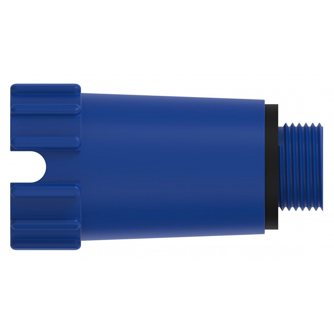 98913503 Construction plug, plastic, blue, 1/2", not pressure resistant vue 2