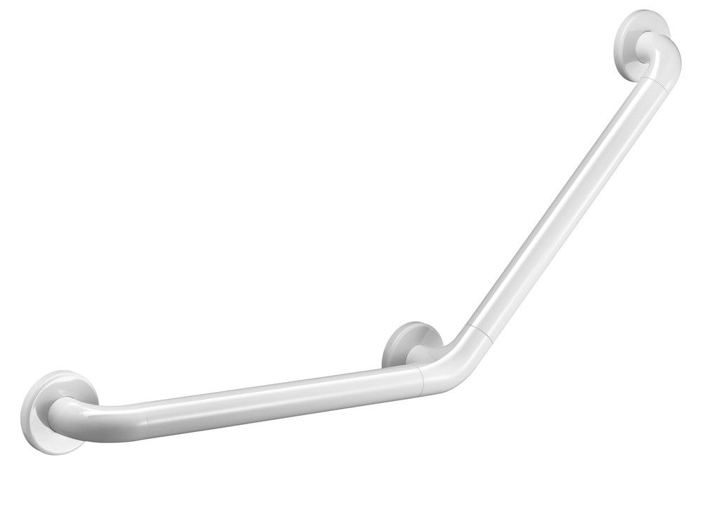 Delabie Poignée Coude Nylon Blanc 6TROUS D32MM 400×400 MM