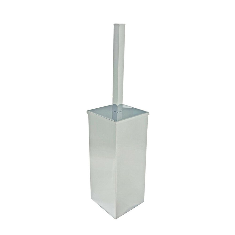 Van Marcke Nero Square Porte-brosse WC Mural Chromé