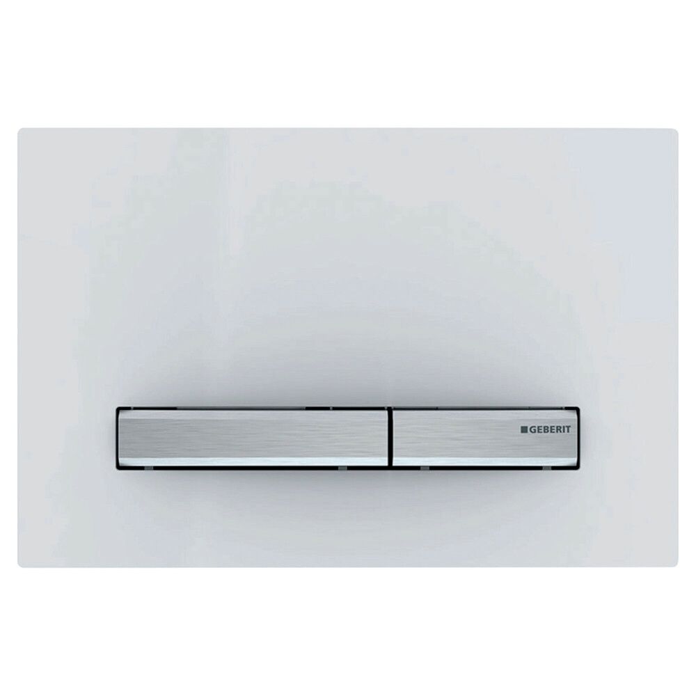 Geberit SIGMA50 Plaque DE Commande Blanc/chrome
