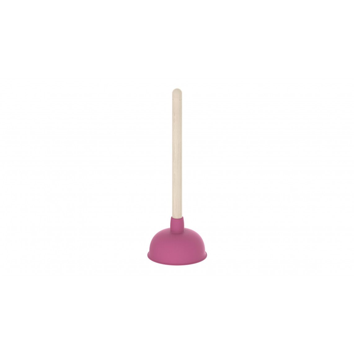 BZ002 Gootsteenreiniger met Houten handvat, Ø 140 mm, Roze vue 2