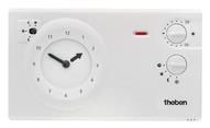 Thermostat à horloge 2 x 1.5V 24 heures / 7 jours 1CO 6A