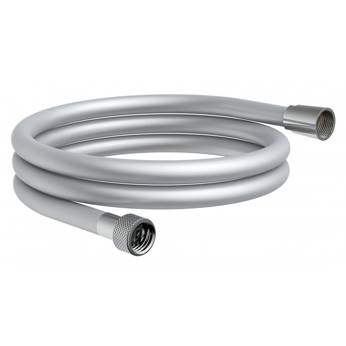 63981 Doucheslang 150 cm, Kunststof, Zilver vue 2