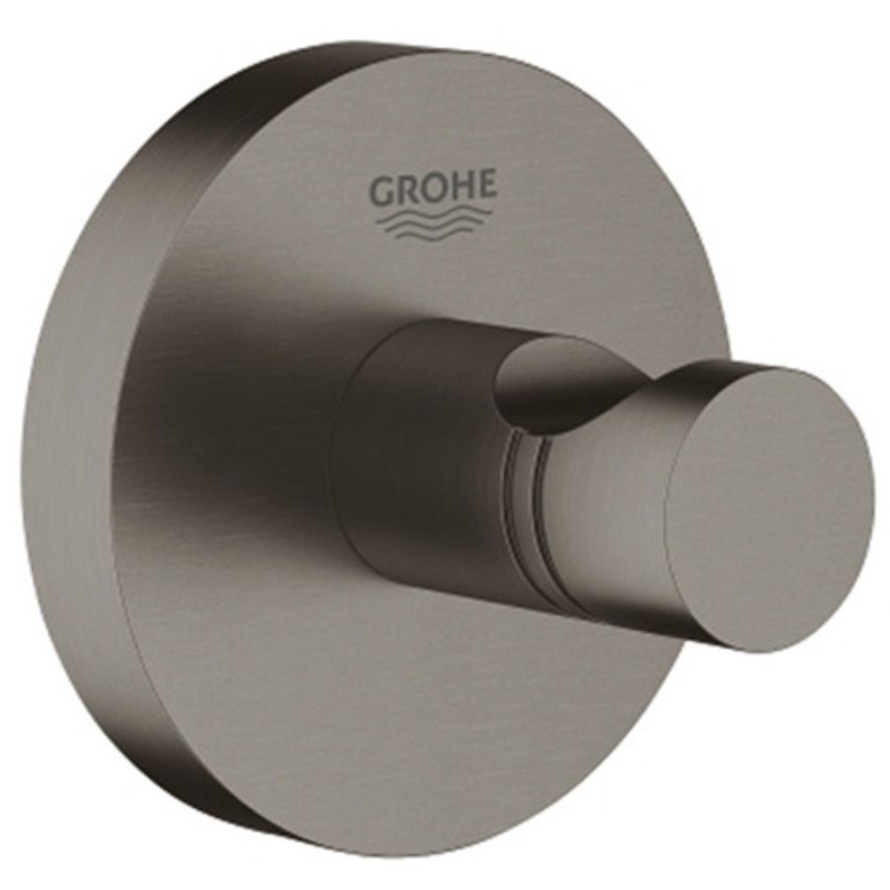 Grohe Essentials Crochet Simple Métal Fixation Invisible Brushed Hard Graphite