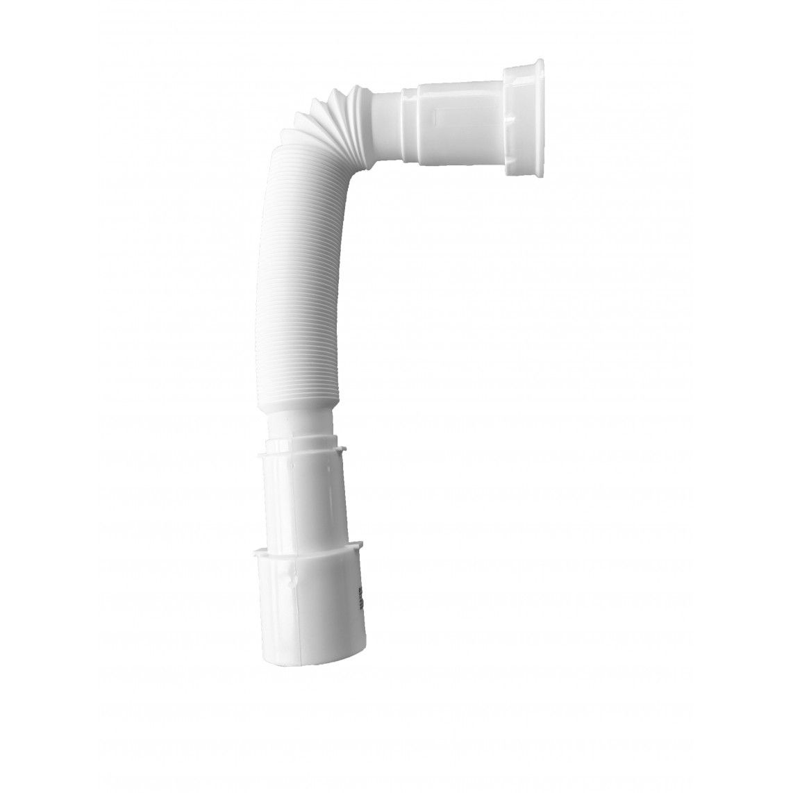 98836948 KS flexibele verbindingspijp, wit, 1 1/2"BI x 40/50 mm, 340-900 mm vue 8