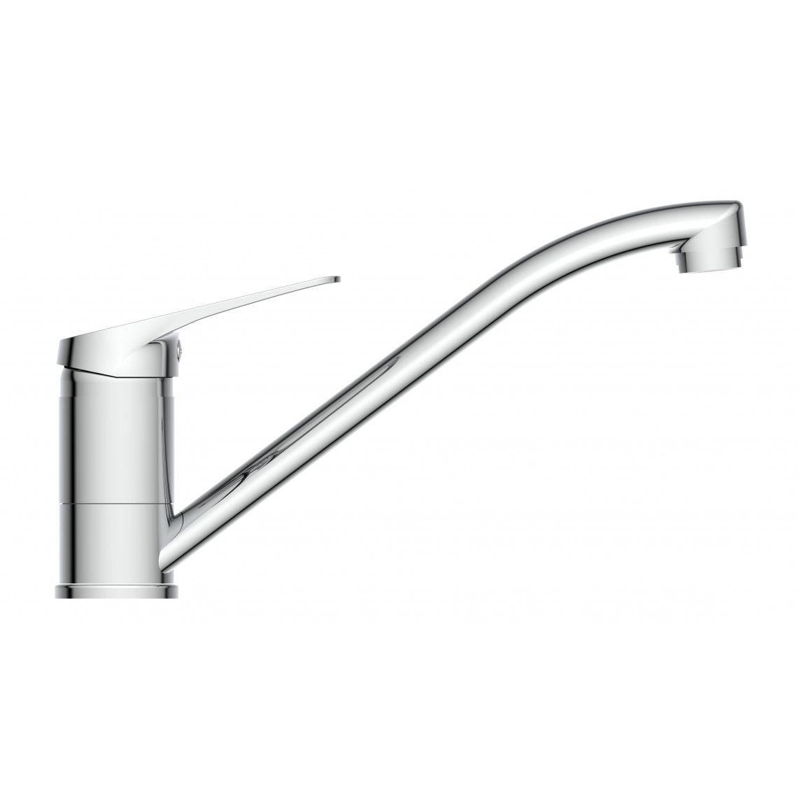 NI182SCR SPEED Sink mixer, chrome vue 4