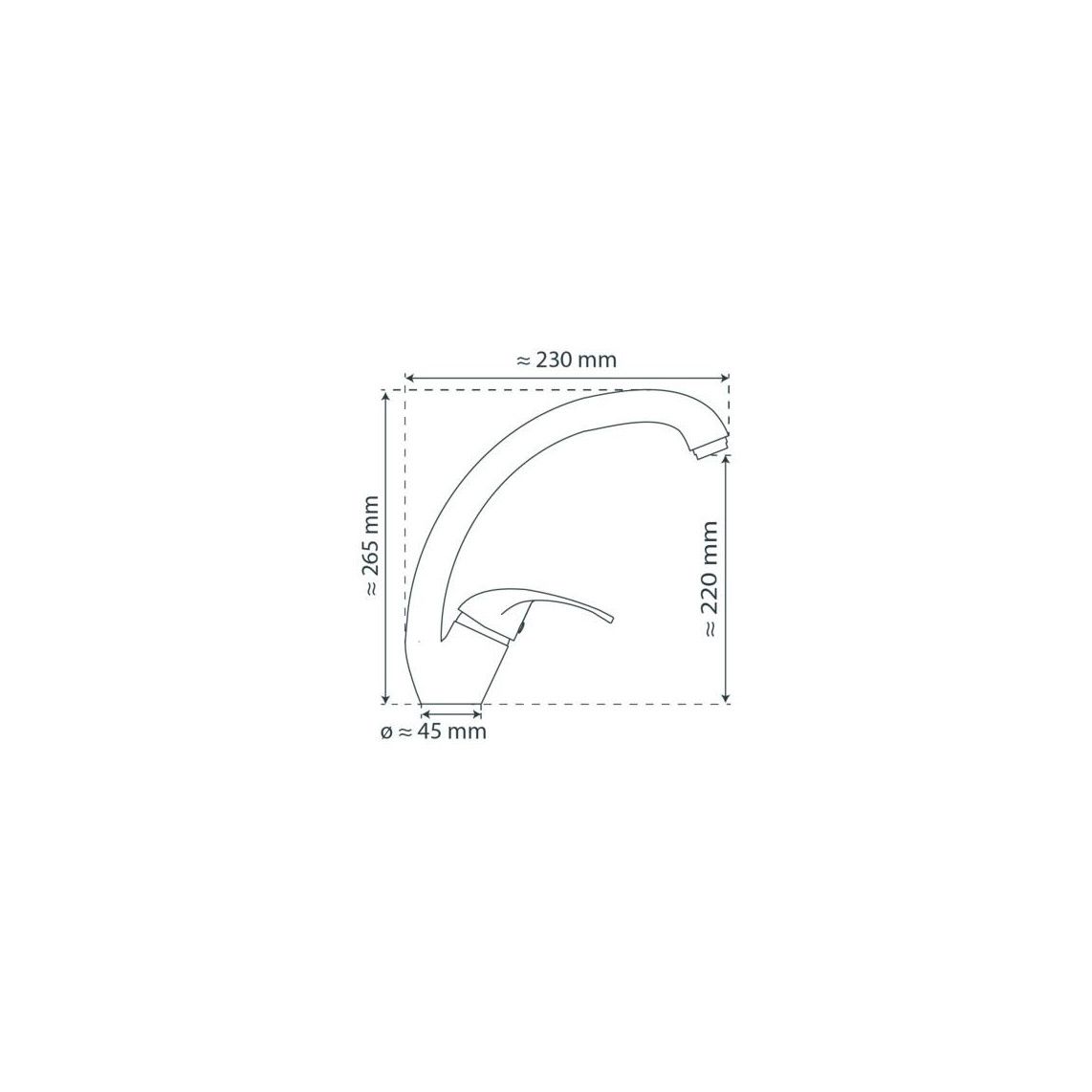 35755 DIZIANI Sink mixer, chrome vue 4