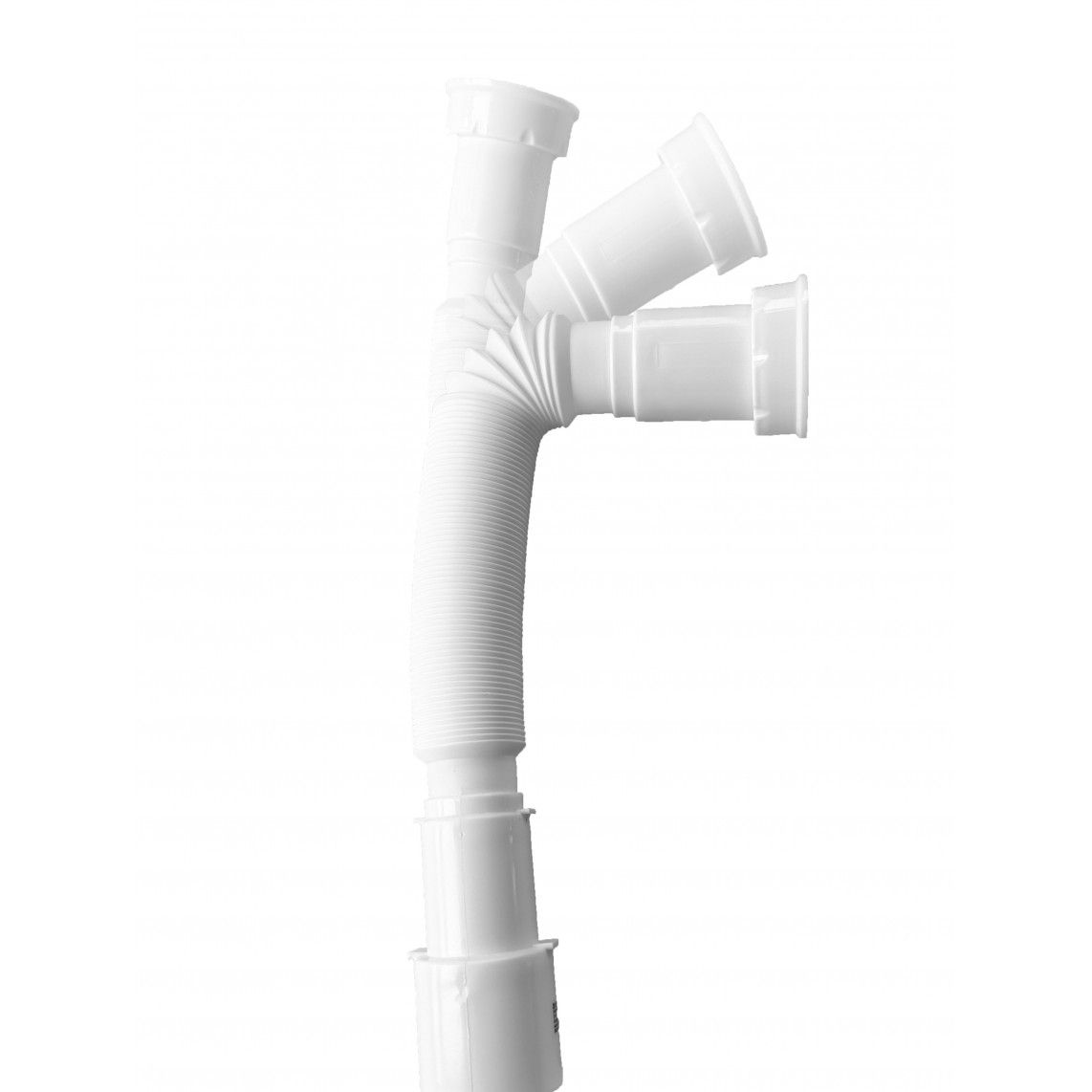 98836948 KS flexibele verbindingspijp, wit, 1 1/2"BI x 40/50 mm, 340-900 mm vue 9