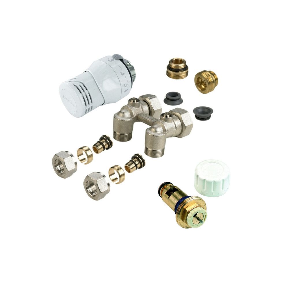 Comap Kit DE Raccordement 3/4” Eurocône Raccordement Mural Van Marcke Pro Multicompact