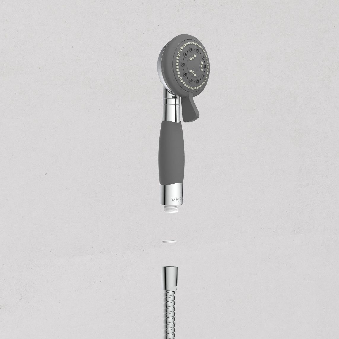 60971 VITAL Hand shower, chrome/grey vue 5