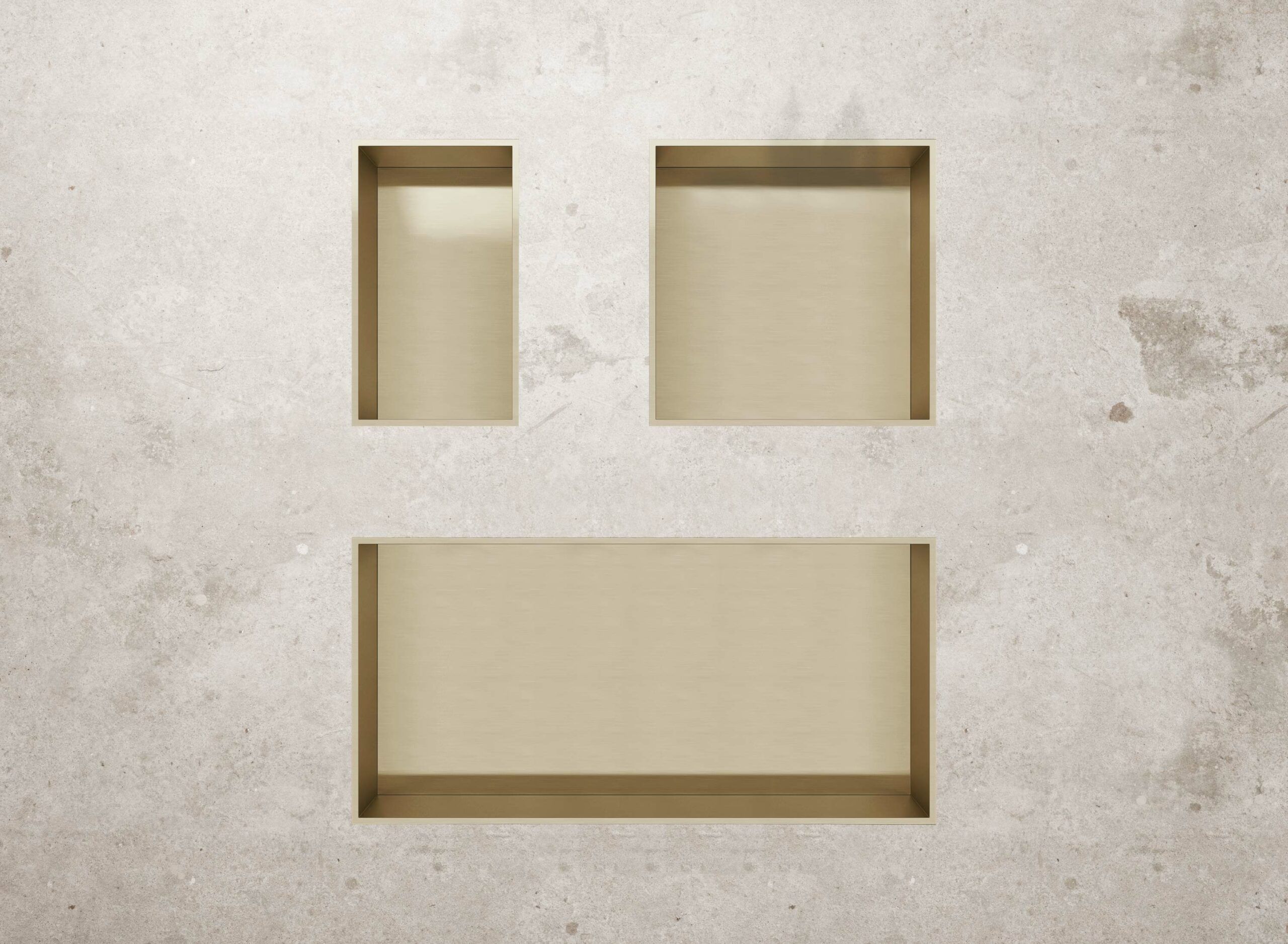 Aloni Niche Encastrée (300×600×100MM) - OR Brossé