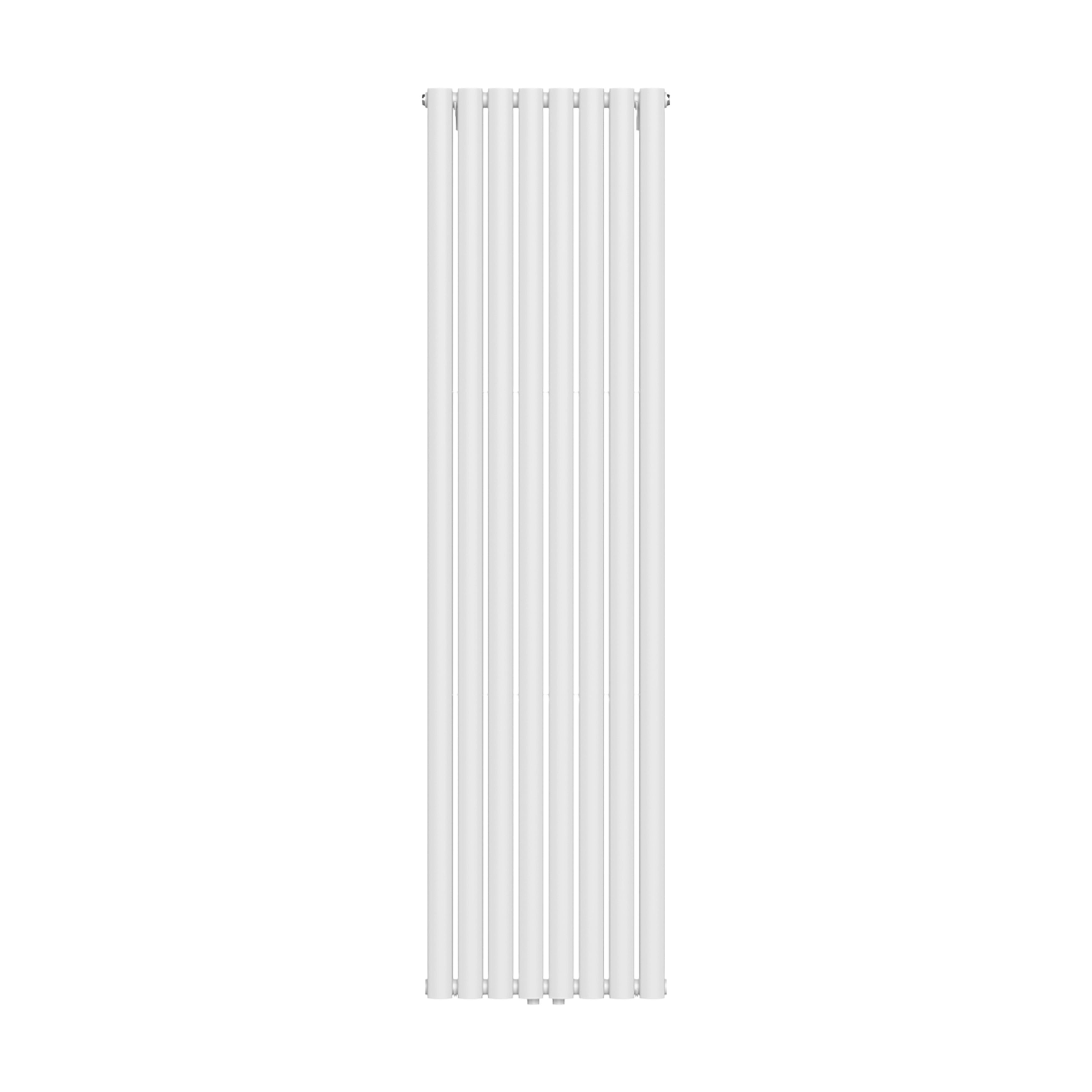 VERTI OVAAL RADIATOR - 1800X480 - 1640W - GLANZEND WIT vue 2