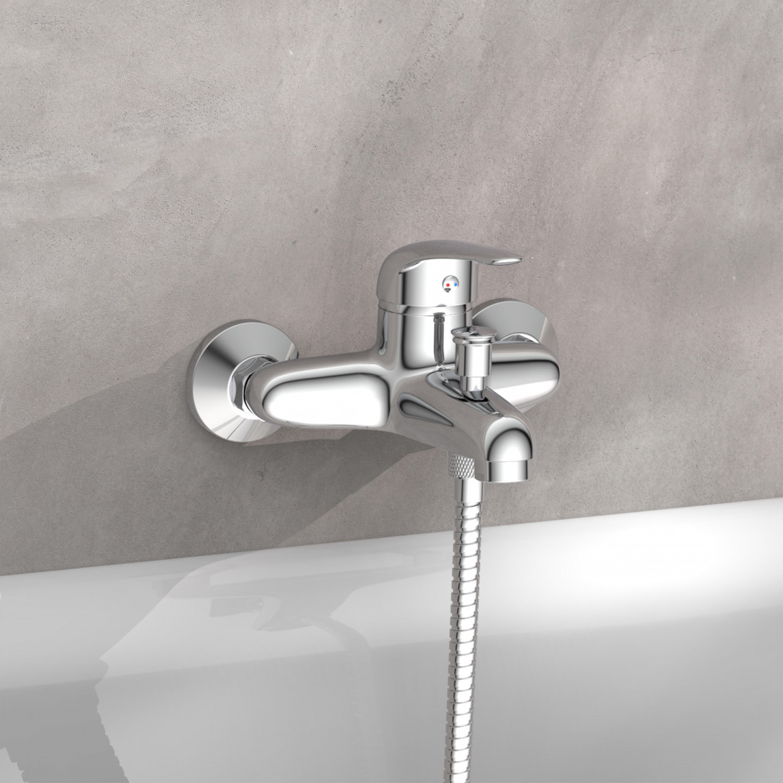 77130 MAGNA Mitigeur bain/douche, chromé