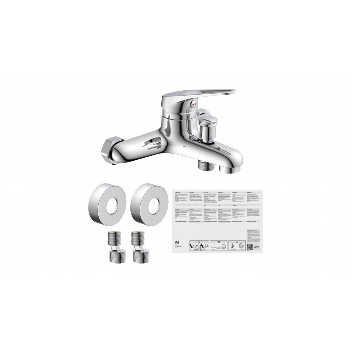 NI023SCR SPEED Mitigeur bain/douche, chromé
