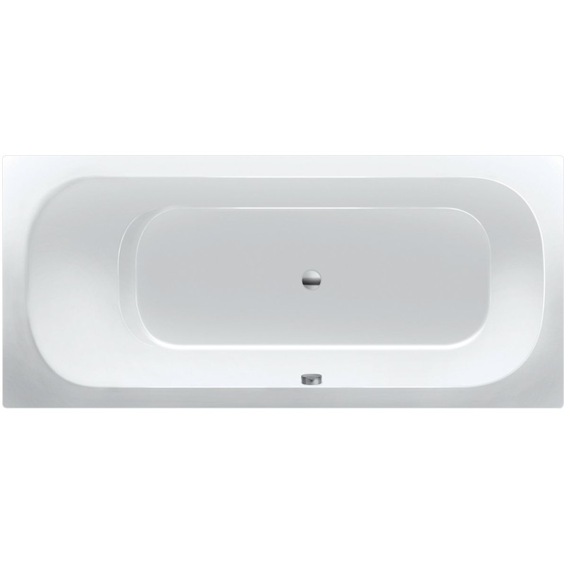 BAIN ACRYL TWIN DC 180X80 INCLUS PIEDS BLANC