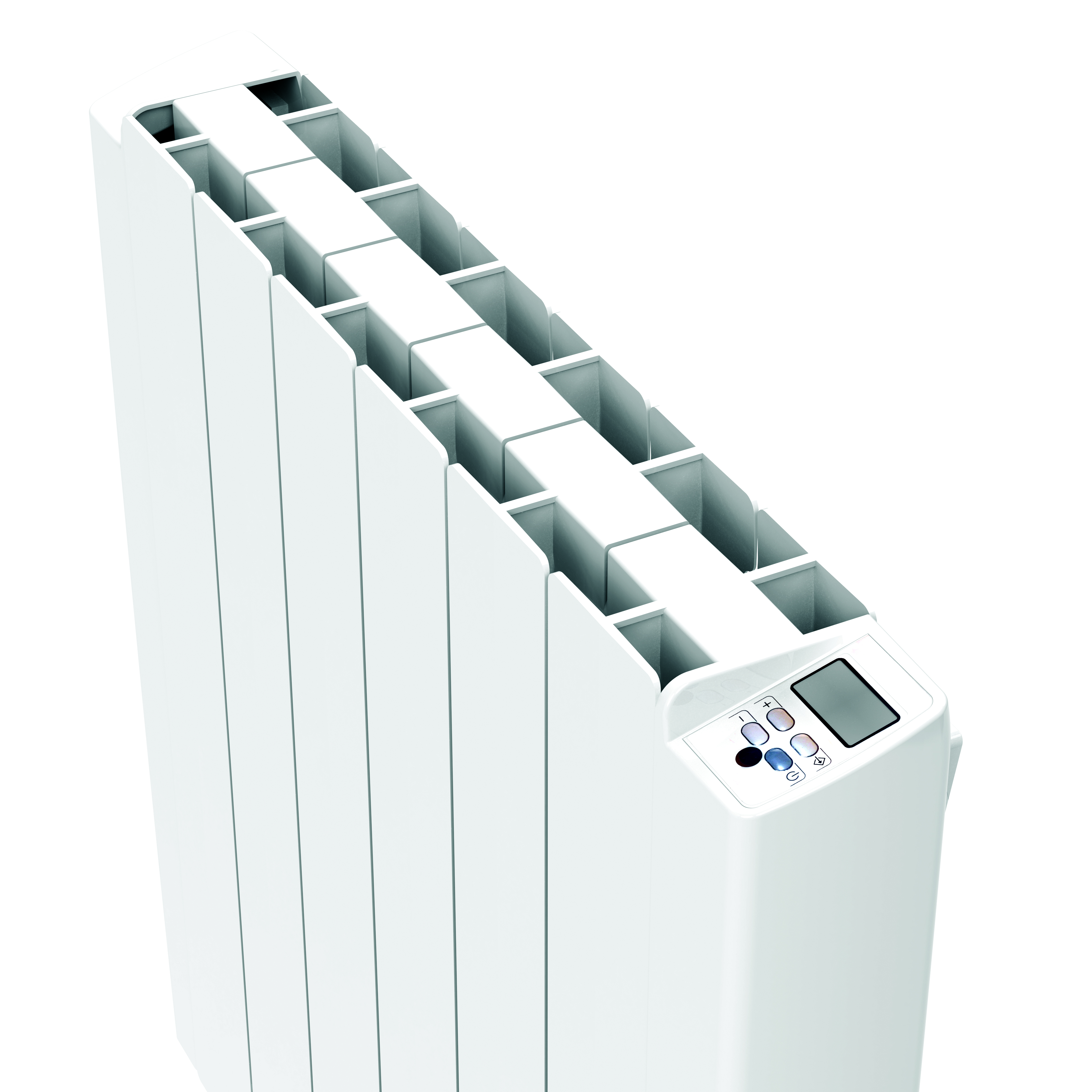 STELRAD ALU SIMPLE DRY - RADIATEUR ÉLECTRIQUE - HORIZONTAL - 580X1080MM - 2000W - BLANC