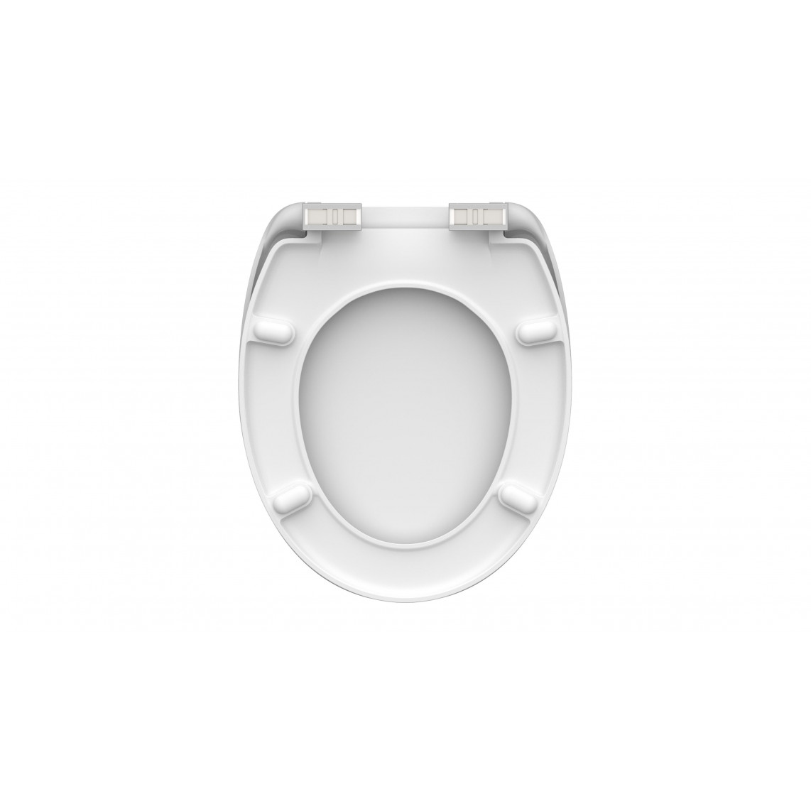 82152 abattant WC en Duroplast YINGundYANG, avec frein de chute
