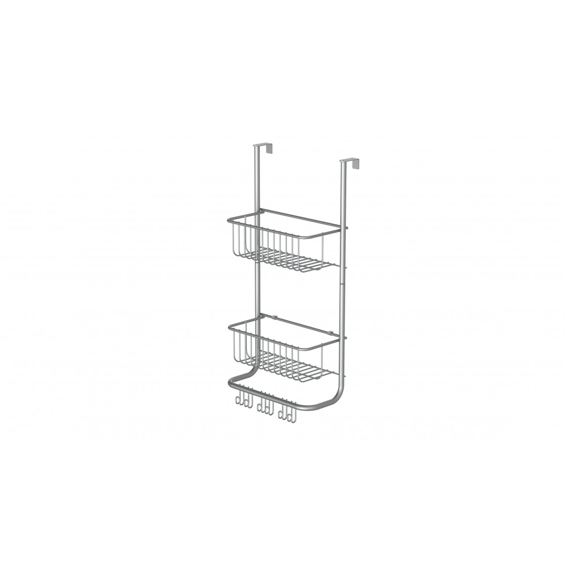 BA0910 Étagère suspendue, argent mat