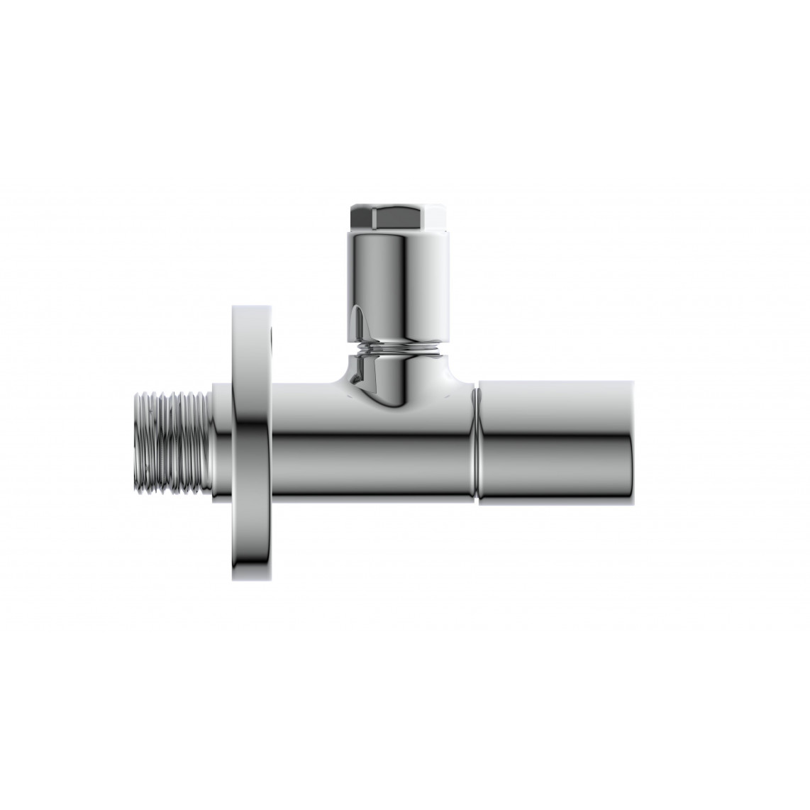 98625820 DEV-1WK robinet d'équerre, 1/2" M x 10 mmQ, avec rosace
