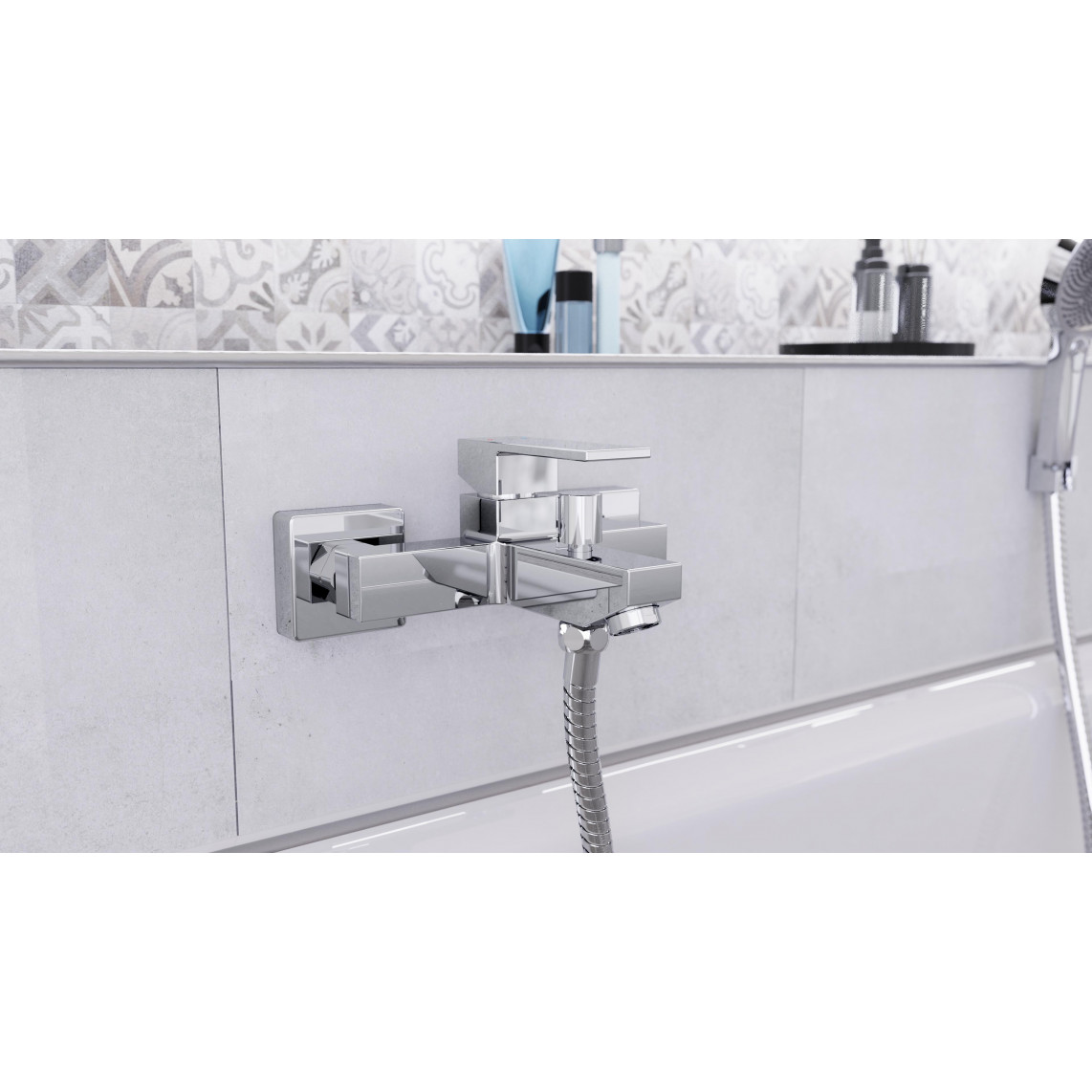 24130 TOKYO II Mitigeur bain/douche, chromé