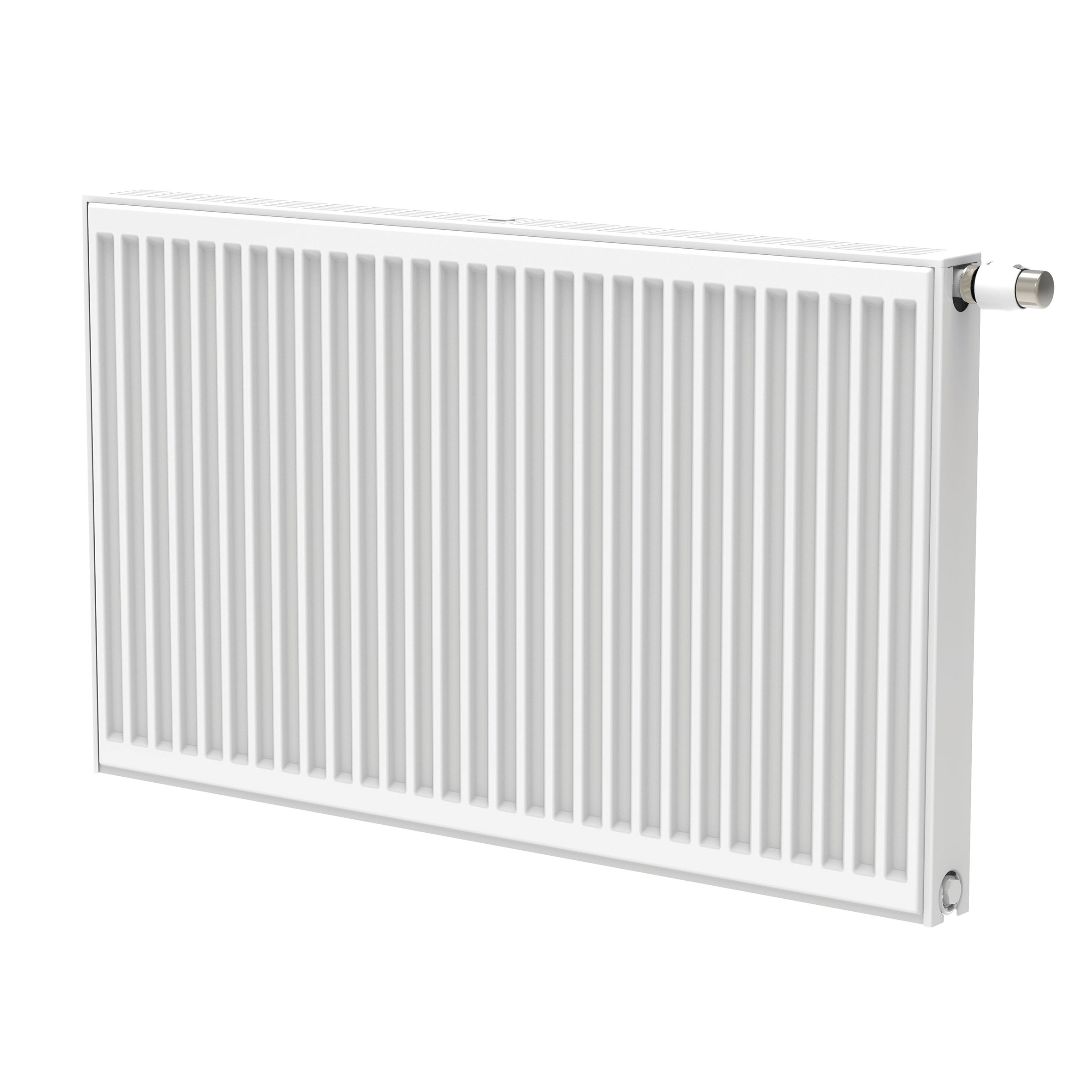 BELRAD RADIATEUR PANNEAU - T33 - 6 RACCORDEMENTS - 600X1600MM - 3822W - BLANC BRILLANT