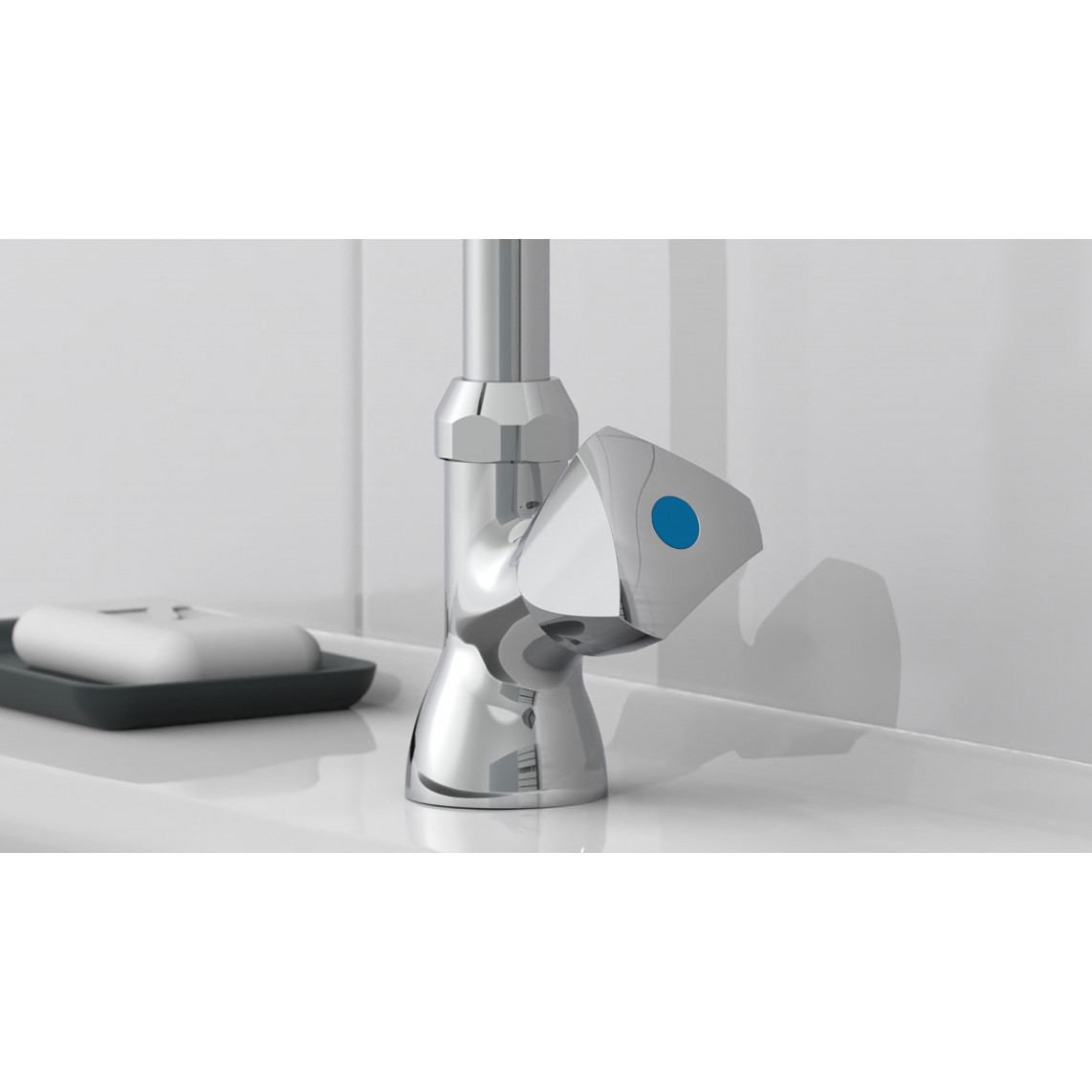 37970 CARNEO robinet eau froide pivotant, chromé