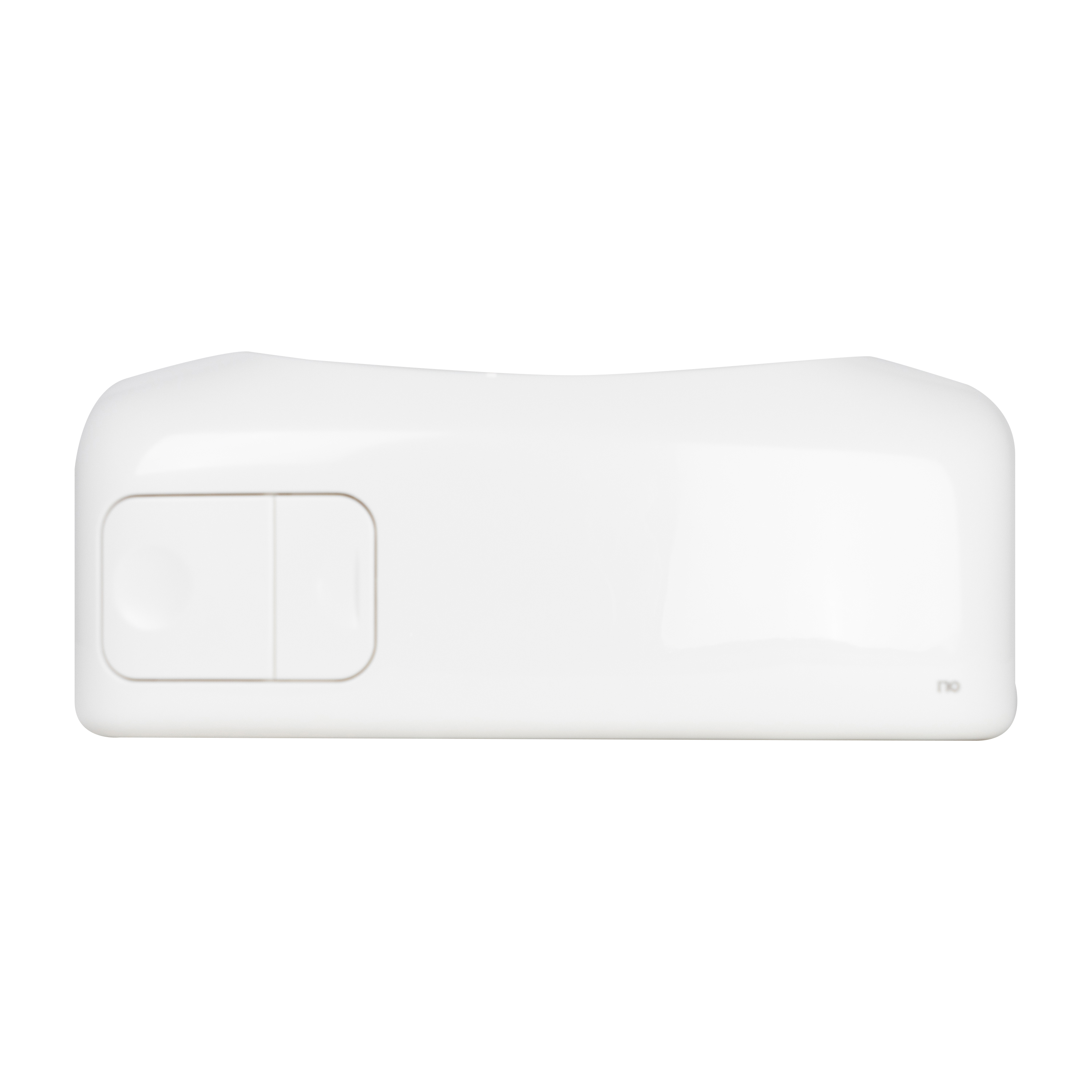 ALONI SAFORO RÉSERVOIR DE CHASSE D'EAU - DOUBLE CHASSE 3/6 L - ÉCONOMIE D'EAU - PLASTIQUE - BLANC BRILLANT