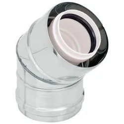 UNIFLOW COUDE 80MM 90° INOX