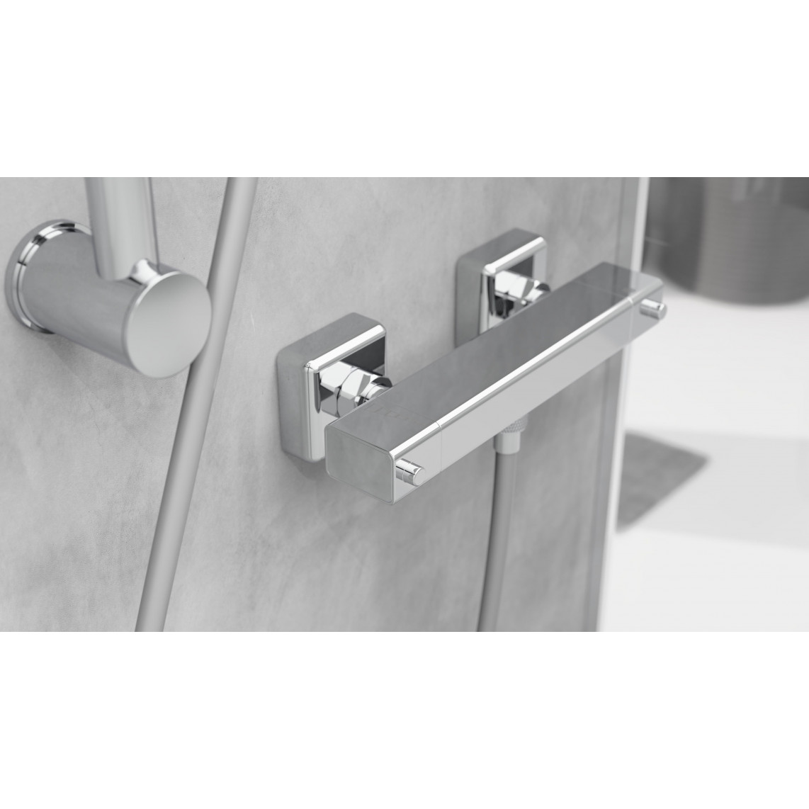 52485 SIGNO Mitigeur thermostatique de douche, chromé