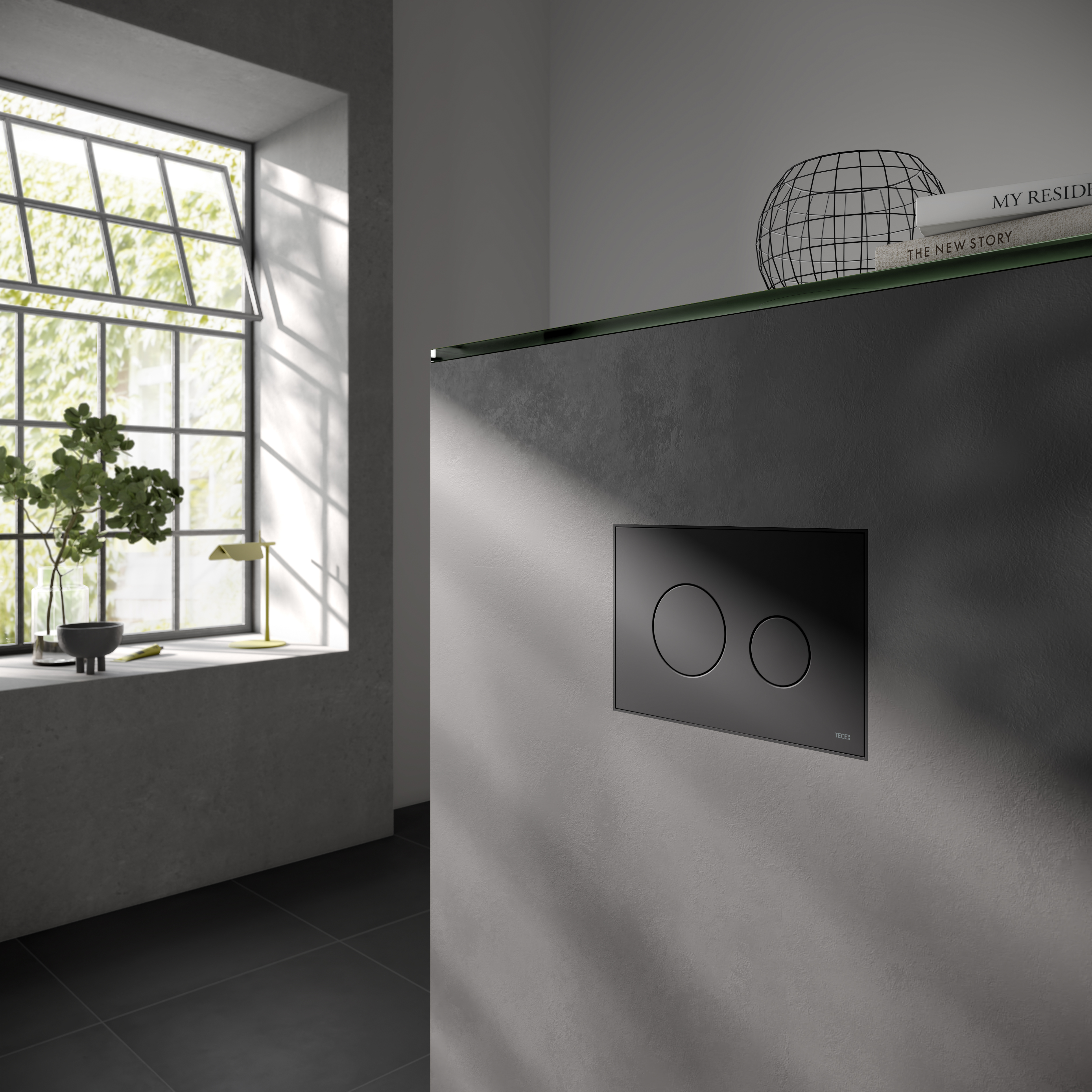 TECE LOOP PLAQUE DE COMMANDE - NOIR MAT