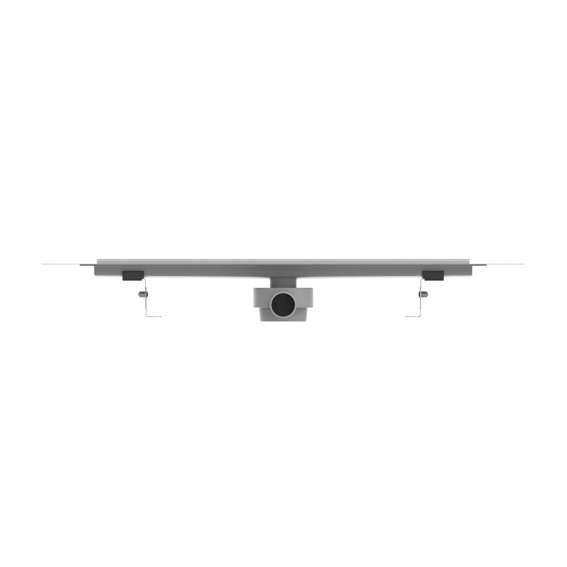 10025 Caniveau de douche, 800 mm, avec Couverture inox