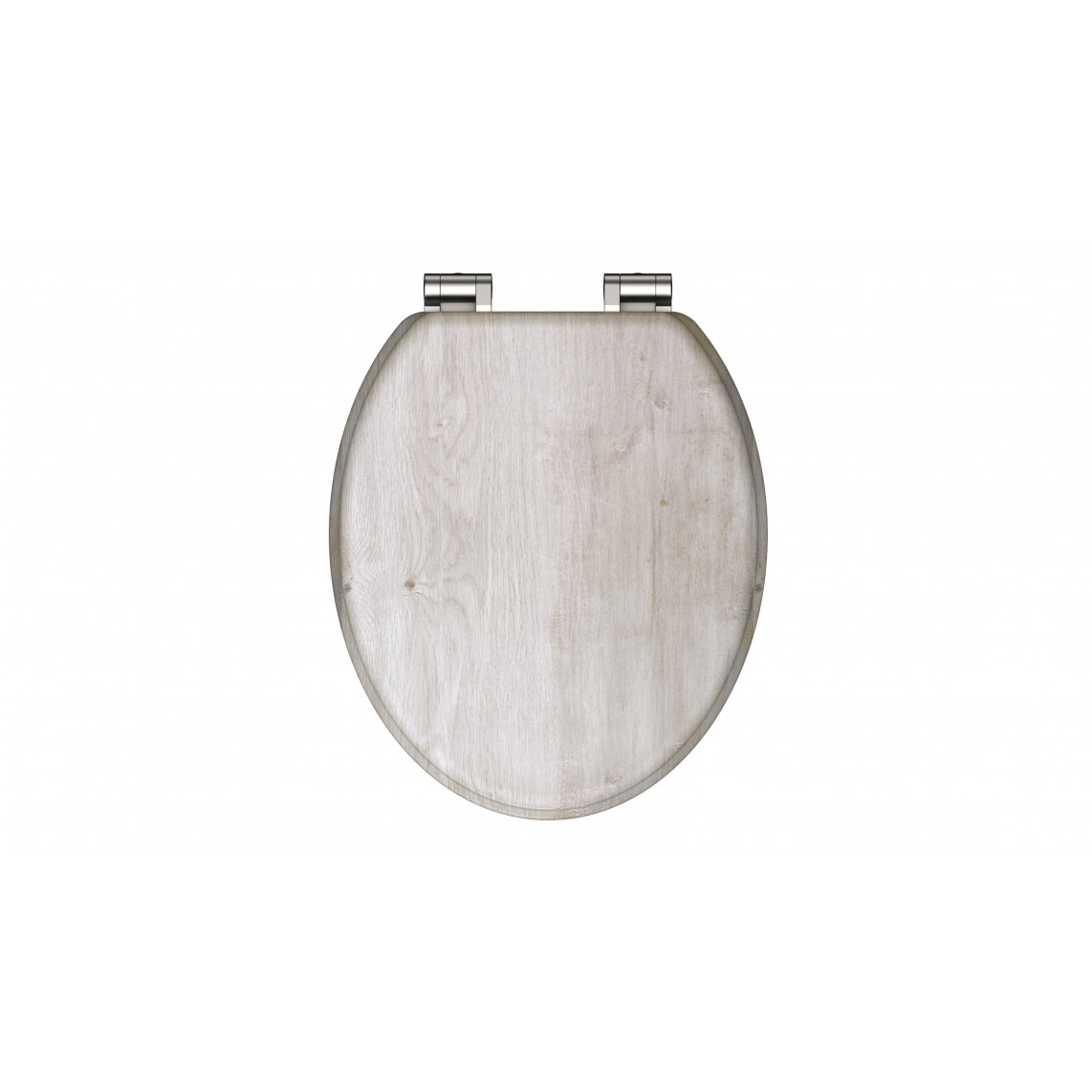 80192 abattant WC en MDF LIGHT WOOD, avec frein de chute