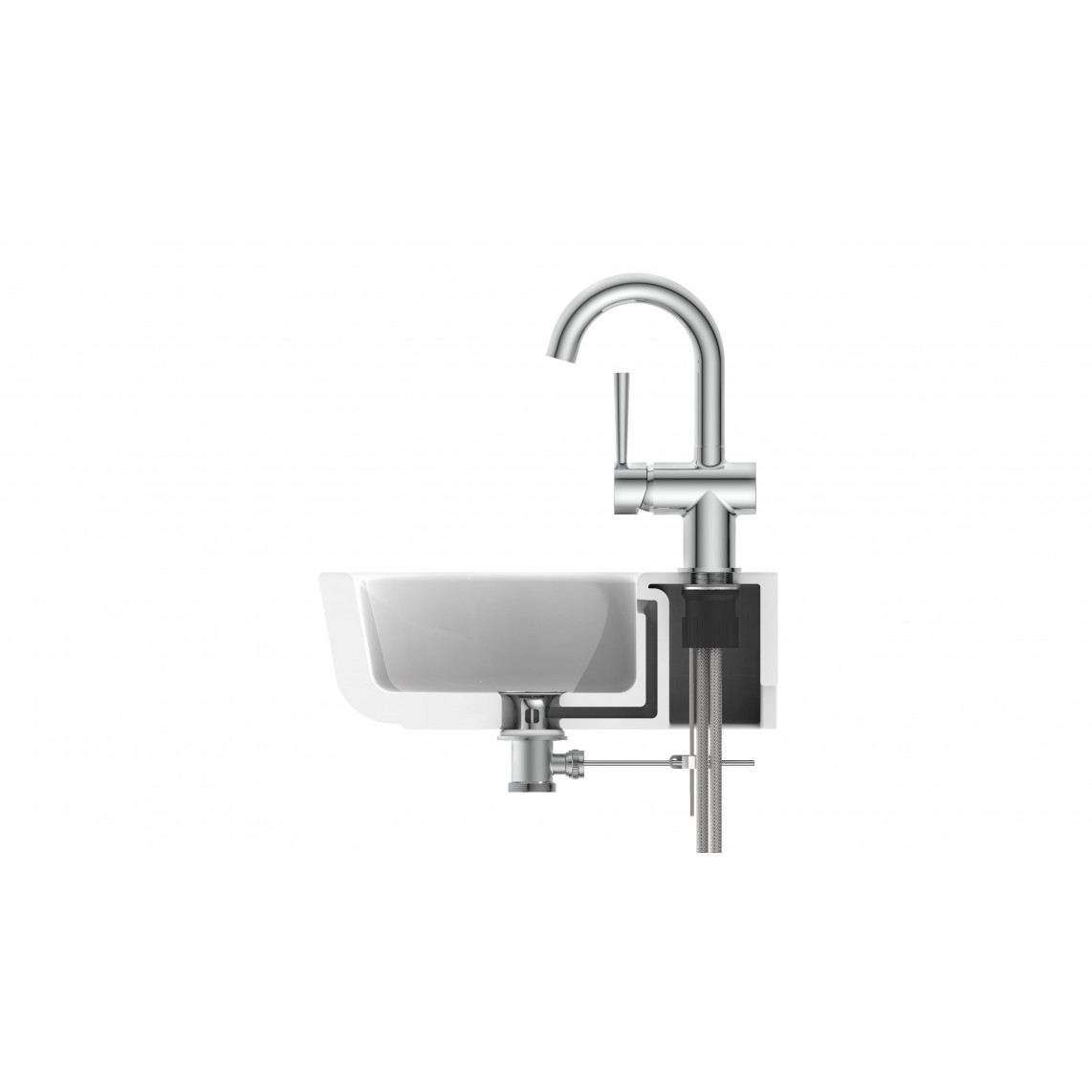 79010 CORNWALL Mitigeur lavabo, chromé