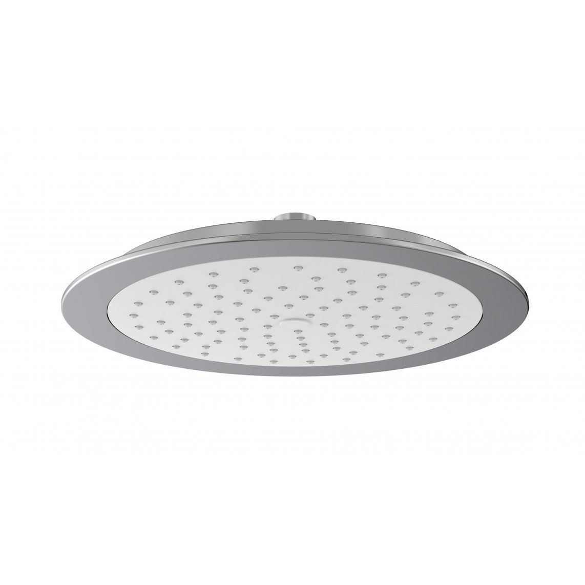60500 AQUASTAR Set douche de pluie, chromé/blanc, avec tablette
