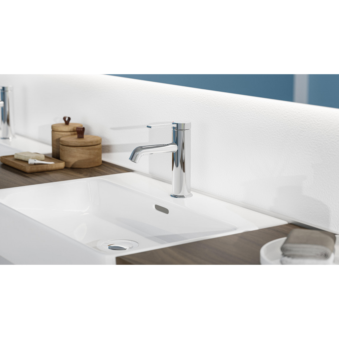 33100 LOS ANGELES Mitigeur lavabo, chromé