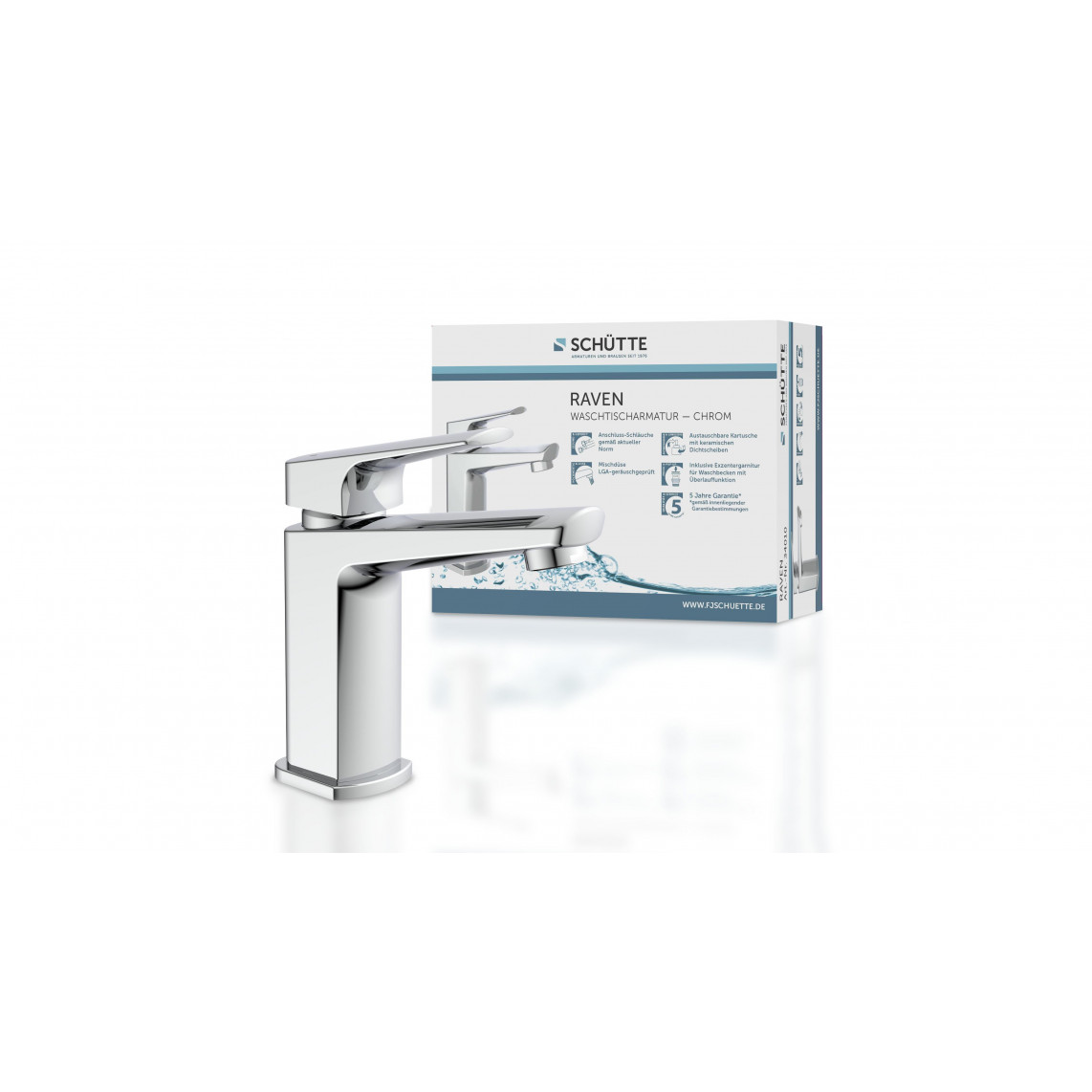 34010 RAVEN Mitigeur lavabo, chromé