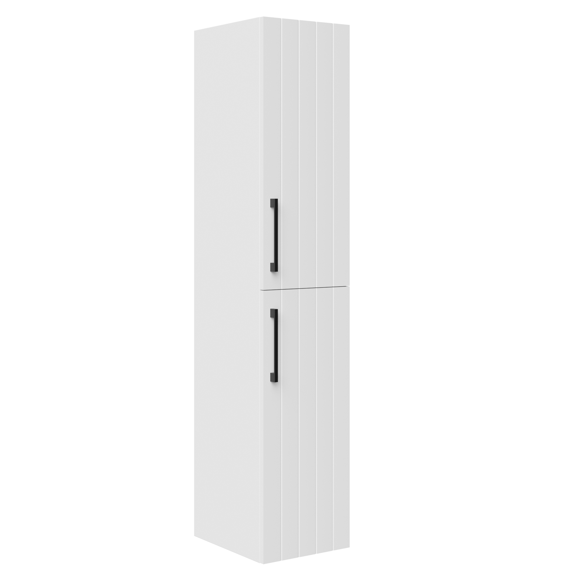 CREAVIT D10 ARMOIRE HAUTE 150x30CM - BLANC LAQUÉ