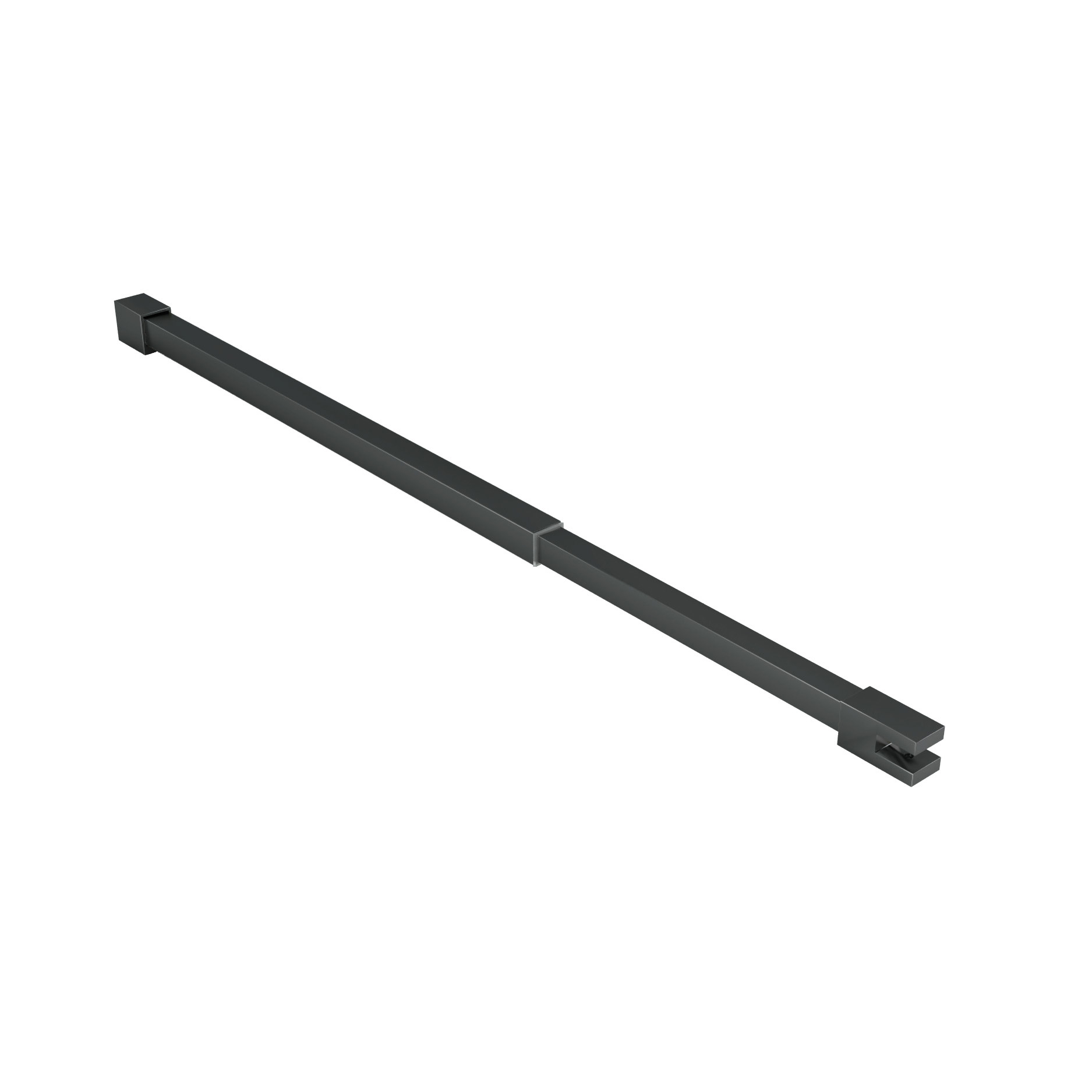ALONI SUPPORT PLAFOND - RÉGLABLE - 43-80 CM - GUNMETAL